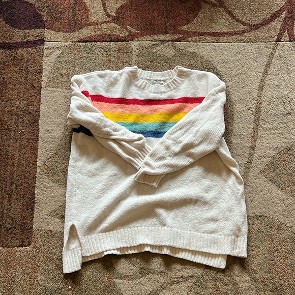 American Eagle Outfitters Sweaters - American Eagle rainbow sweater XS